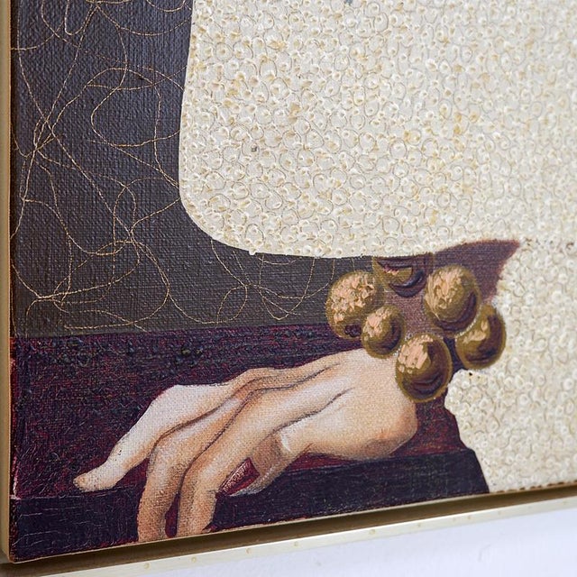 Christian Le Moult, Au Clair de la Lune, Oil on Canvas For Sale - Image 4 of 16