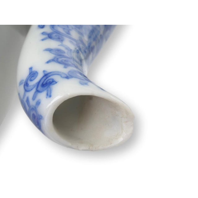 Japanese Late 19th Century Japanese Meiji Porcelain Bamboo Tea Set, 3 Pieces For Sale - Image 3 of 12