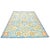 Afghan Sultanabad Wool 6x9 Light Blue & Tan Handmade Area Rug #1144039 For Sale - Image 4 of 6