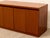 Chocolate Vintage Mid Century Four Door Credenza For Sale - Image 8 of 12