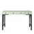 David Francis Swirl Writing Desk - Celery Green For Sale - Image 4 of 9