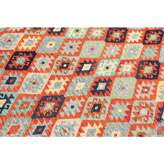 Handwoven Kilim Rug, Afghanistan For Sale - Image 3 of 18