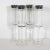 Silver Mid-Century Modern Silver Rim Champagne Flutes Glasses- Set of 4 For Sale - Image 8 of 12