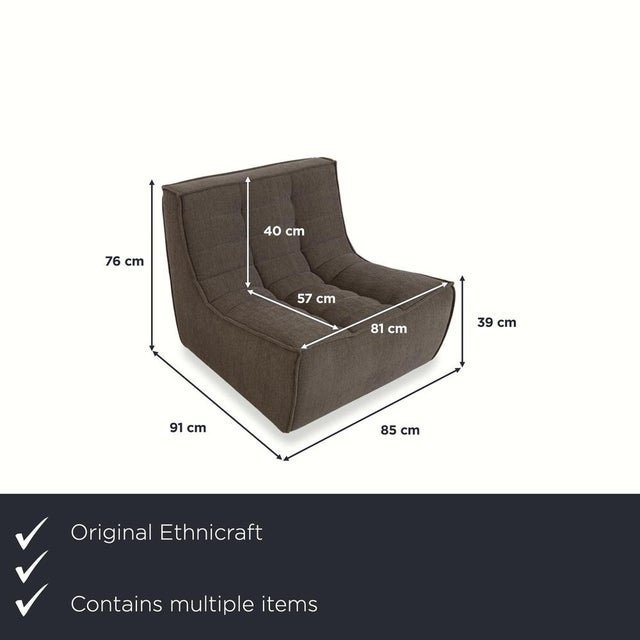 This set consists of a matching armchair and footstool from the N701 series. Bringing you into your home a combination...