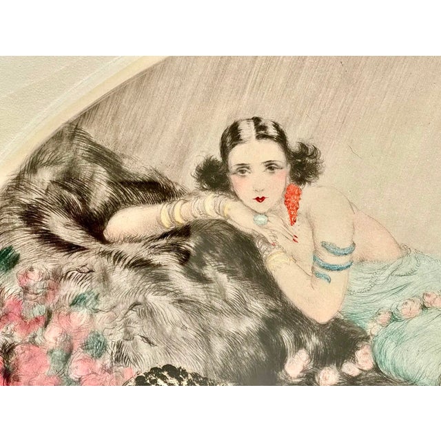 1920s French Louis Icart (1888-1950) "Thaïs (1927)" With C O A For Sale - Image 5 of 12