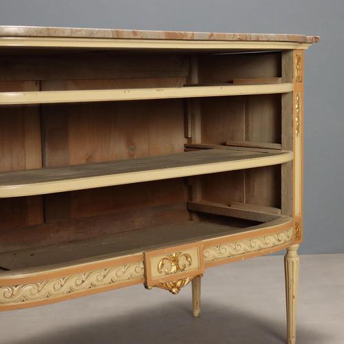 Neoclassical Style Lacquered Chest of Drawers For Sale - Image 11 of 13