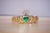 Contemporary The Clad: Irish Made Claddaugh Ring in Yellow Gold with Chalcedony and Diamond For Sale - Image 3 of 11