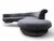 Charcoal Postmodern Vladimir Kagan Style Serpentine Sectional Sofa Newly Reupholstered For Sale - Image 8 of 9