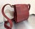 Animal Skin Coach 1970s-80s Red Leather Cross-Body Purse For Sale - Image 7 of 8