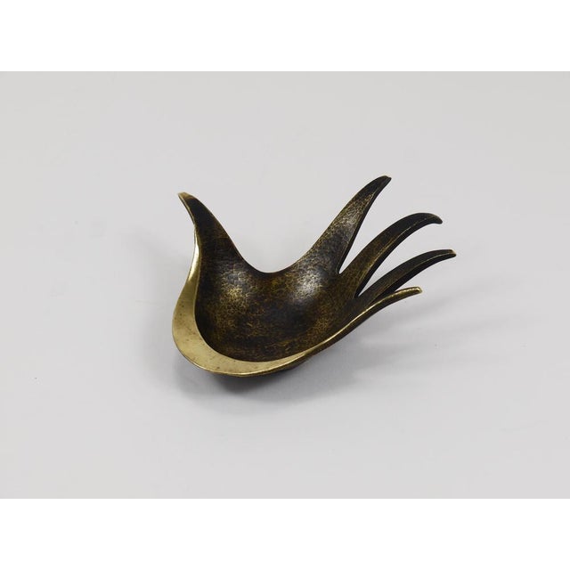 Metal Sculptural Brass Hand by Herta Baller for Walter Bosse, 1950s For Sale - Image 7 of 18