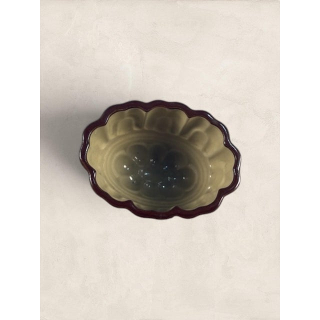 Ceramic Vintage English Ceramic Bourne Jelly Mould For Sale - Image 7 of 13