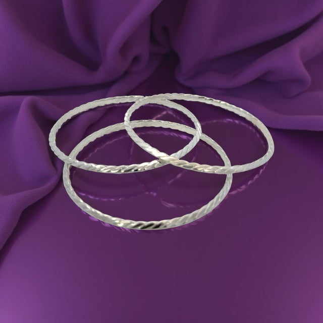 Authentic Tiffany & Co Estate Single Bangle Bracelet Sterling Silver TIF872 TRUSTED SELLER SINCE 2002 PLEASE SEE OUR...