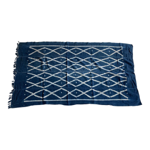 Andrianna Shamaris Antique Indigo Mali Textile