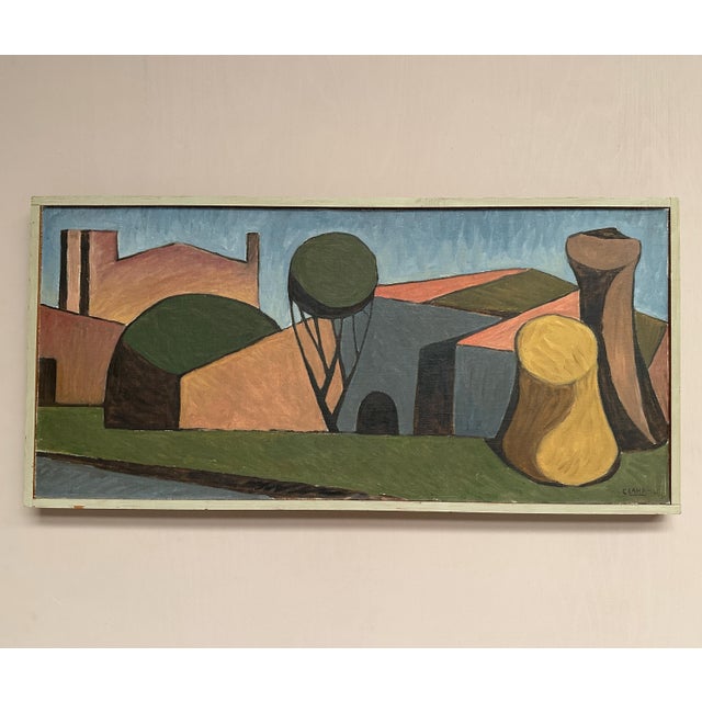 Emil Clahr, Spansk, 1961, Oil on Canvas, Framed For Sale - Image 12 of 17