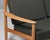3-Seater Sofa in Oak and Wool attributed to Grete Jalk, 1960s For Sale - Image 6 of 10