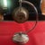1930s 1930s Art Deco Helbros Chrome Orb Gooseneck Desk Clock/Needs Work For Sale - Image 5 of 7