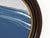 "Porthole" Abstract Art in Oval Antique Frame, Small Seascape Painting by JTS For Sale In Minneapolis - Image 6 of 9