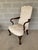 Brown Hickory Chair Mahogany Gooseneck Georgian Style Fireside Chairs - A Pair For Sale - Image 8 of 15
