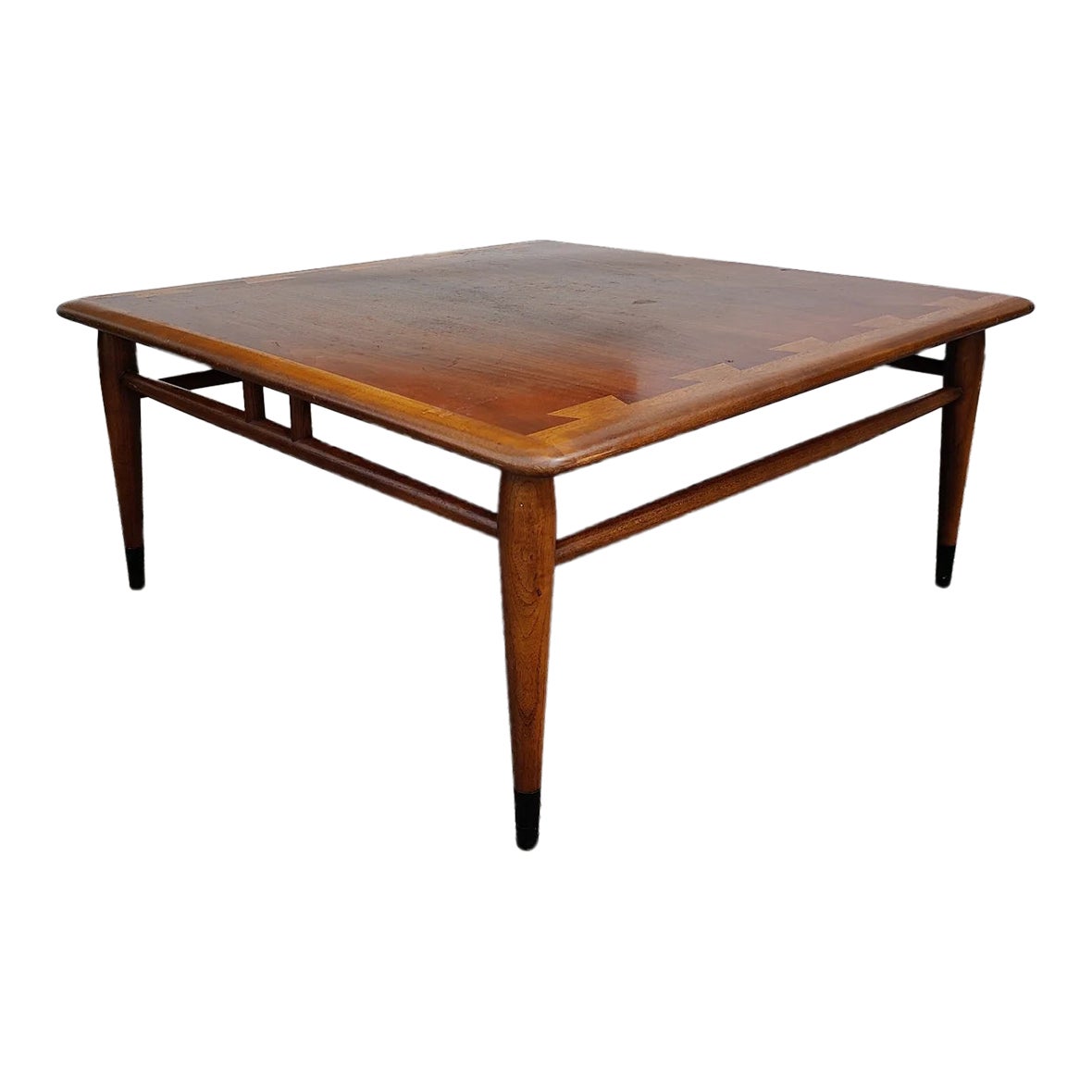 Vintage MidCentury Authentic Lane Acclaim Square Coffee Table Chairish