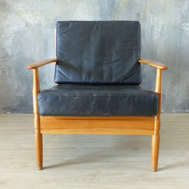 Mid-Century Armchair by Grete Jalk for France & Son, 1950s, in Very Good conditions. Designed 1950 to 1959 I have official...
