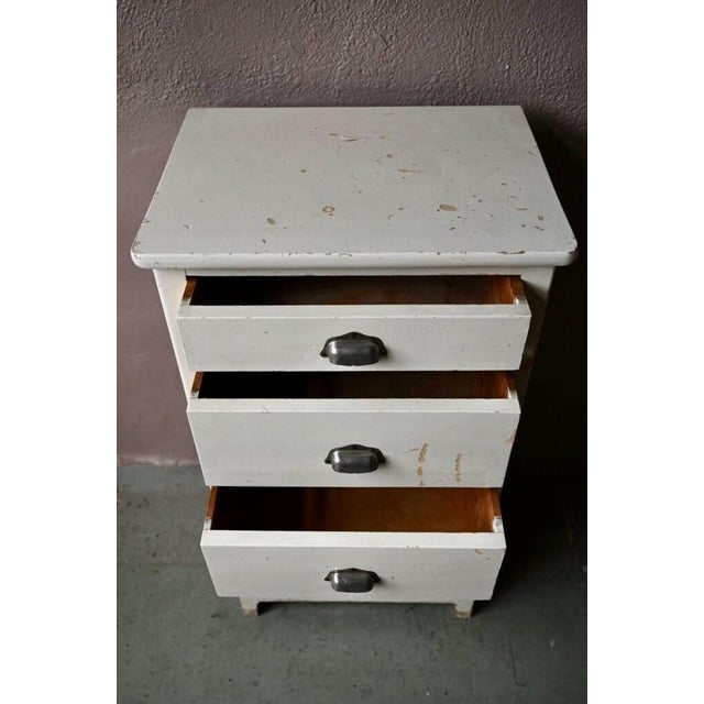 Wood Small Vintage Bohemian Wooden Chest of Drawers, 1950s For Sale - Image 7 of 13