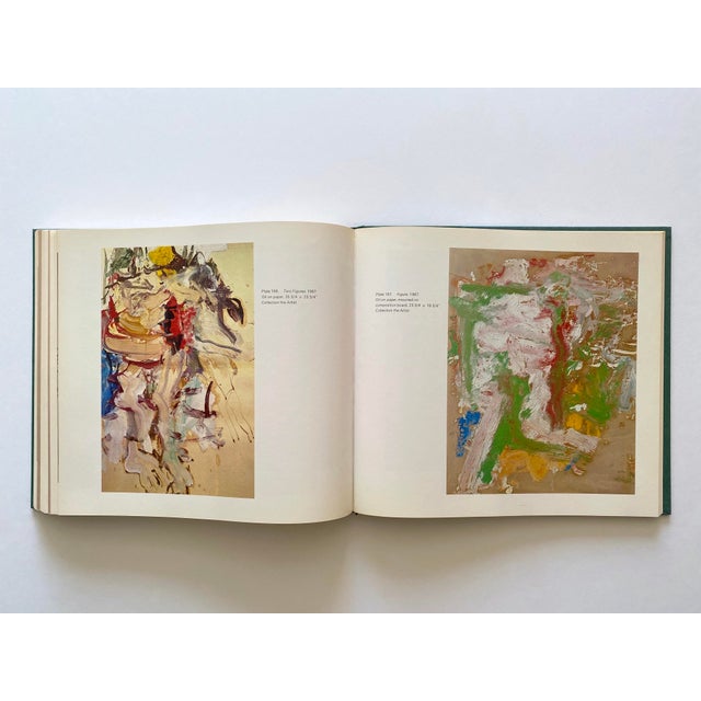 Willem De Kooning Vintage 1973 First Edition Abstract Expressionist Lithograph Print Extra Large Landmark Volume Mid Century Modern Hardcover Art Book For Sale - Image 15 of 18
