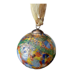 Italian Murano Glass Christmas Ornament