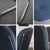 Late 20th Century Modern Set of 6 Chrome Cantilever Chairs W/Gray Fabric by United Chair Company For Sale - Image 6 of 18