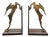 Antelope Bookends in Bronze, Set of 2 For Sale