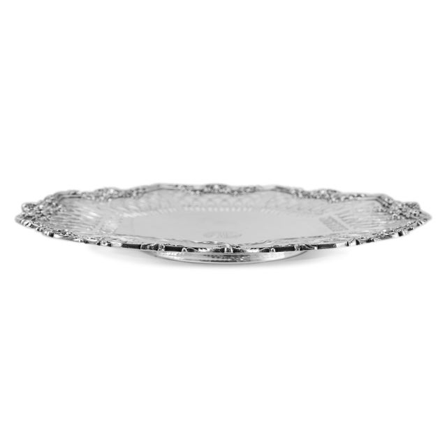 Metal Type: 925 Sterling Silver Length: 10.50 inches Diameter: 10.50 inches Weight: 481.10 grams Vintage 925 Sterling...