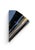 Japanese Black Porcelain Fan-Shaped Decorative Tray With Metallic Trim For Sale - Image 4 of 5