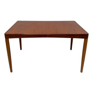 Mid-Century Danish Extendable Teak Dining Table, 1960s For Sale