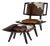 Paul László Lounge Chair with Ottoman, Glenn of California, USA, 1950s For Sale