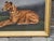 Textile Antique British Oil Dog Portrait by Edward Aistrop in Gilt Frame, circa 1900 For Sale - Image 7 of 12