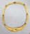 Metal Vintage Signed Crown Trifari Goldtone Pavé Clear Rhinestone Collar Necklace For Sale - Image 7 of 10