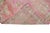 Vintage Turkish Hand-Knotted Runner Rug Pink Hallway Kitchen Decor - 2′6″ × 11′5″ For Sale - Image 11 of 12