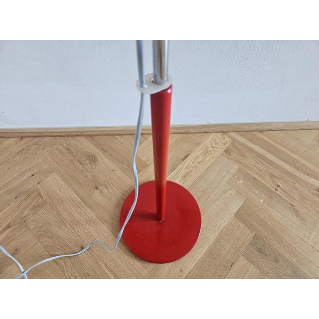 Metal Mid-Century Adjustable Floor Lamp by Josef Hurka for Napako, 1970s For Sale - Image 7 of 16