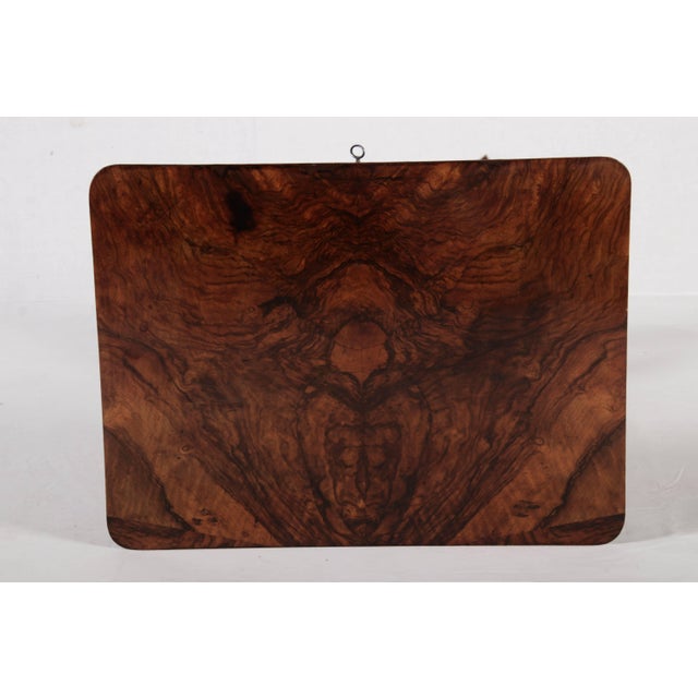 Wood Antique Sewing Table in Walnut, 1830 For Sale - Image 7 of 18