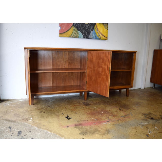 Vintage Sideboard in Walnut, 1950s For Sale - Image 6 of 8