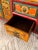 Antique Mongolian Hand-Painted Kang Cabinet / Low Media Console For Sale - Image 11 of 17