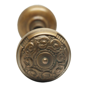 Pair of Reading Columbian Bronze Door Knobs
