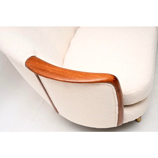 Vintage Swedish Cocktail Sofa, 1950s For Sale - Image 10 of 13