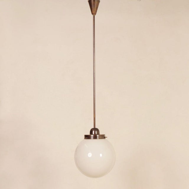 Gispen Giso Pendant by W.H. Gispen for Gispen, 1930s For Sale - Image 4 of 14