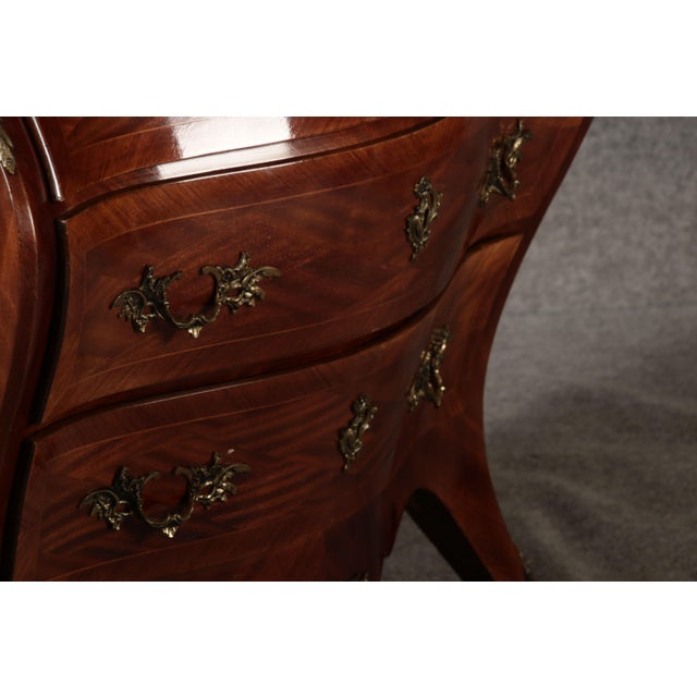 Baroque Chest of Drawers in Mahogany, 1920s For Sale - Image 18 of 18