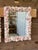 Custom Coastal Organic Sculptural Pink Seashell Wall Mirror For Sale - Image 11 of 12