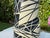 Contemporary Sculptural Black & White Studio Pottery Ribbon Vessel For Sale - Image 10 of 12