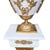 Louis XVI Revival Pedestals with Marble Ormolu Urns, Set of 2 For Sale - Image 3 of 7