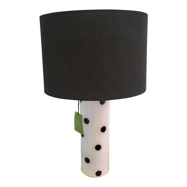 Kate Spade Polka Dot Lamp | Chairish