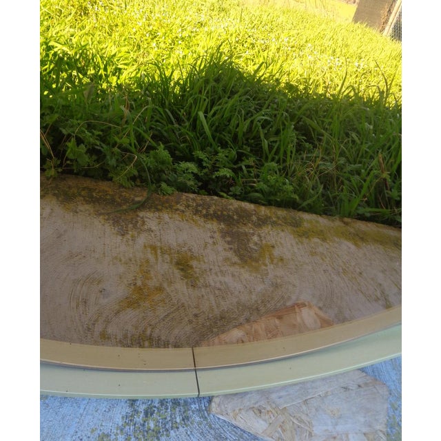 Space Age Mirror in Brass and Rose Gold Mirror, 1970s For Sale - Image 12 of 15