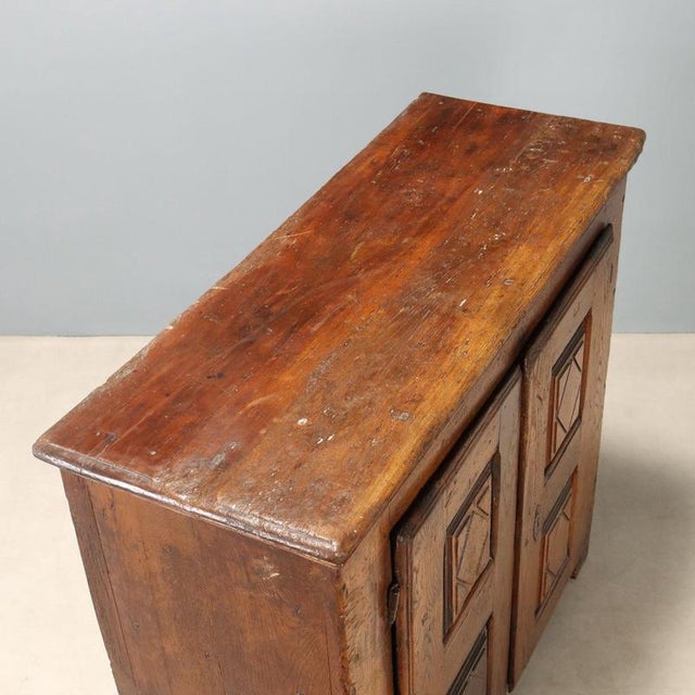 Chestnut Sideboard with Bipartite Paneled Doors For Sale - Image 11 of 13